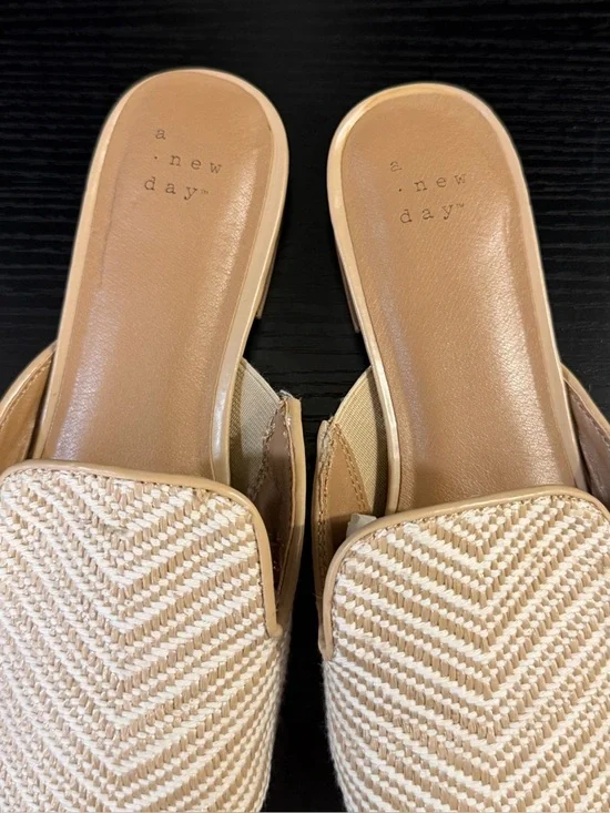 A New Day Woven Backless Slide Mules - Picture 4 of 9